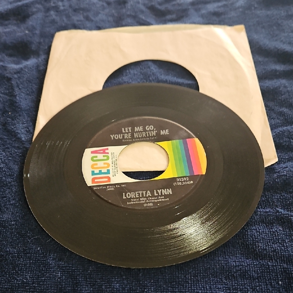 Loretta Lynn - Vintage Decca Vinyl Record